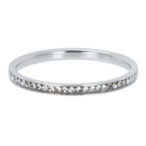 Fame ring  Zirconia Crystal zilver