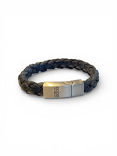 Afbeelding in Gallery-weergave laden, Armband heren sjoerd bruin/blauw