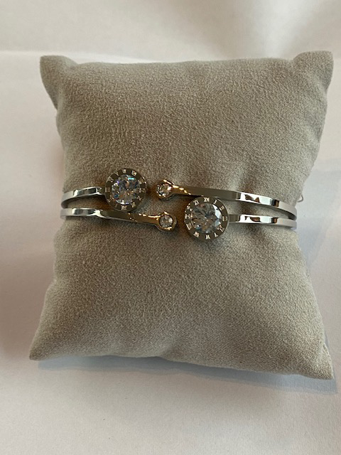 Armband Strass Zilver art hy1822