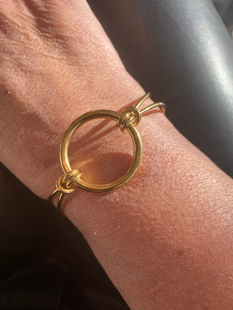 Armband golden circle DK005