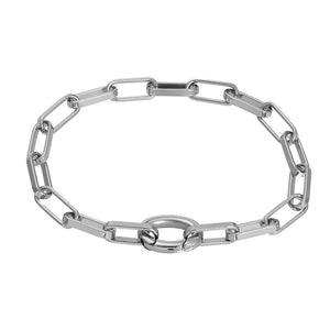 Armband  Square Chain Zilver