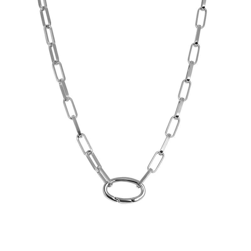 Ketting Square Chain Zilver