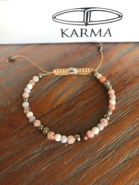 KARMA Armband xxs rosé crystal 84387