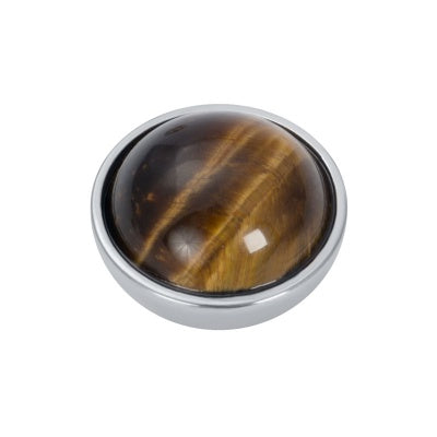 Top part Amber stone brown