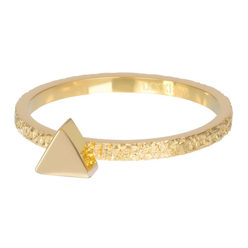 Abstract triangle Goud 2mm