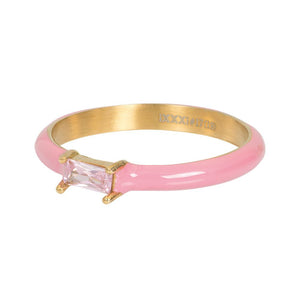 Losse ring  Glossy Pink