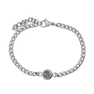 Armband Flat chain Zilver