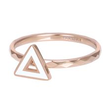 Artistic Triangle Rose goud  2mm